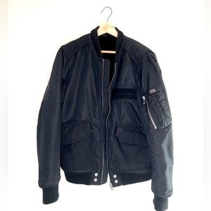 | DIESEL | Bomber Jacket - Black